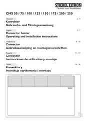 Stiebel Eltron CNS 125 Instrucciones De Utilización Y Montaje
