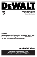 DeWalt DCE555 Manual De Instrucciones