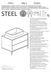 LC STEEL T92-1 Instrucciones De Montaje