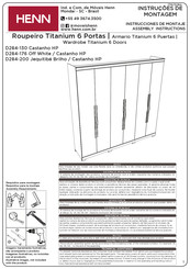 HENN Titanium D284-200 Instrucciones De Montaje