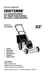 Craftsman EZ3 917.387290 Manual Del Propietário