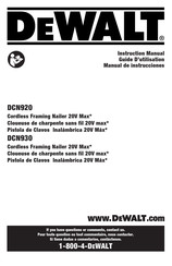 DeWalt DCN920 Manual De Instrucciones