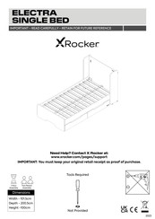 Xrocker ELECTRA Manual Del Usuario