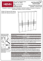 HENN Lester D328-216 Instrucciones De Montaje