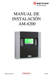 Honeywell Notifier AM-8200 Manual De Instalación