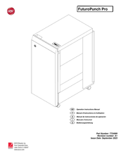 GBC FuturoPunch Pro Manual De Instrucciones De Operación