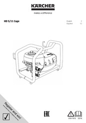 Kärcher HD 5/11 Cage Manual Del Usuario