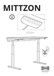 IKEA MITTZON Manual Del Usuario