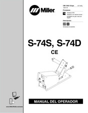 Miller S-74D Manual Del Operador