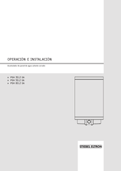 Stiebel Eltron PSH 30.2 SA Operación E Instalación