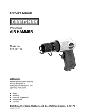 Craftsman 875.191192 Manual Del Propietário