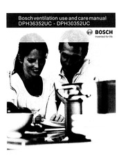 Bosch DPH30352UC Manual De Uso Y Cuidado
