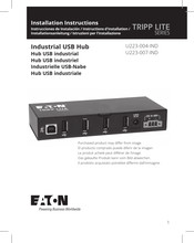 Eaton TRIPP LITE U223-007-IND Instrucciones De Instalación