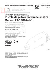 Graco PRO 5500wb Manual De Instrucciones