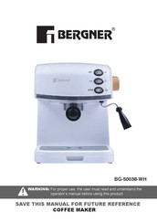 BERGNER BG-50038-WH Manual Del Usuario