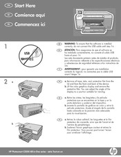 HP Photosmart C5200 Serie Comience Aquí