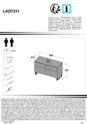 Forte LKDT211 Instrucciones De Montaje