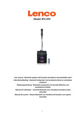 Lenco BTC-070BK Manual Del Usuario