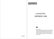 ROMMER EXPRESS 1006 Manual