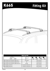 Yakima K665 Instrucciones De Instalación