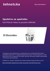 Electrolux ESM3300 Libro De Instrucciones