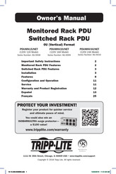 Tripp-Lite PDUMNV30/NET Manual Del Propietário