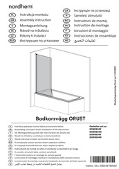 Nordhem ORUST DORSK80V Instrucciones De Ensamblaje