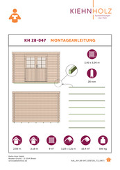 Kiehn-Holz KH 28-047 Instrucciones De Montaje