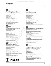 Indesit DFP 58B1 Manual De Instrucciones