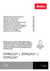 Amica OTP6243 Serie Manual De Instrucciones