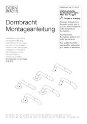 Dornbracht 27 720 973 0010 Serie Instrucciones De Montaje