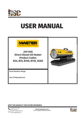 Master B35 Manual De Instrucciones Para El Uso Y Mantenimiento