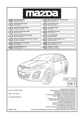 Mazda EH62-V3-900 Instrucciones De Montaje