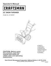 Craftsman 247.88787 Manual De Instrucciones