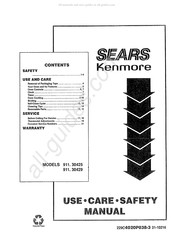 Sears Kenmore 911.30429 Manual De Instrucciones