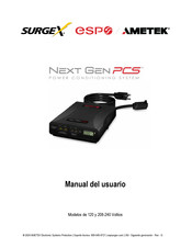 Ametek Next Gen PCS Manual Del Usuario