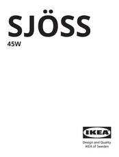 IKEA SJÖSS Manual Del Usuario