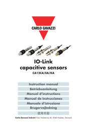 CARLO GAVAZZI CA12CA Manual De Instrucciones