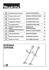 Makita DUR368A Manual De Instrucciones