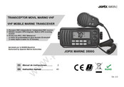 JOPIX MARINE 3500G Manual De Instrucciones