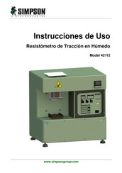 Simpson 0042112-ASM Instrucciones De Uso