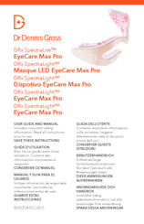 Dr. Dennis Gross DRx SpectraLite EyeCare Max Pro Manual Del Usuario