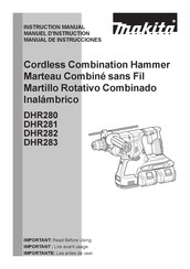 Makita DHR280ZWJ Manual De Instrucciones