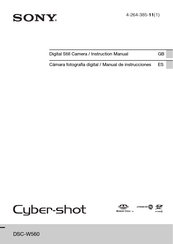 Sony Cyber-shot DSC-W560/L Manual De Instrucciones