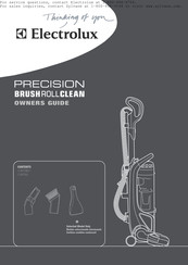 Electrolux PRECISION BRUSH ROLL CLEAN EL8807A Manual Del Propietário