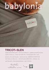 babylonia TRICOT-SLEN Modo De Empleo