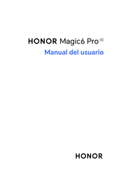 Honor Magic6 PRO 5G Manual Del Usuario