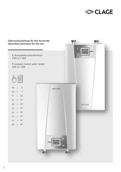 clage CEX 9 CX2 Instrucciones De Operación