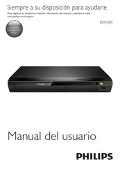 Philips BDP2385/12 Manual Del Usuario