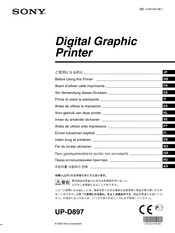 Sony UP-D897 Guia